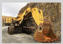 Excavatrice sur chenilles Unex EH 921