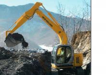 Excavatrice sur chenilles New Holland EX 135 M