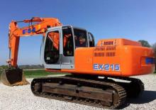 Excavatrice sur chenilles Fiat-Hitachi EX 215