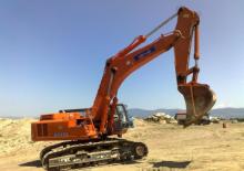 Excavatrice sur chenilles Fiat Kobelco EX 455 BEH