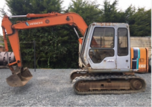 Excavatrice sur chenilles Fiat-Hitachi EX 60 LC 5