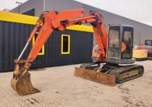Excavatrice sur chenilles Fiat-Hitachi EX 75 UR