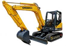 Excavatrice sur chenilles Sinomach GE65H
