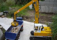 Excavatrice sur chenilles Demag H 35