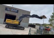 Excavatrice sur chenilles Akerman-Volvo H14B