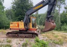 Excavatrice sur chenilles Akerman-Volvo H7B