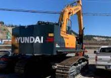 Excavatrice sur chenilles Hyundai HX260HW