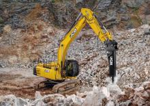 Excavatrice sur chenilles JCB JS370 LC