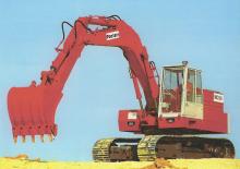 Excavatrice sur chenilles Case Poclain MC 100