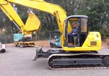 Excavatrice sur chenilles Komatsu PC128UU