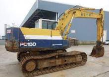 Excavatrice sur chenilles Komatsu PC150-5