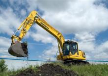 Excavatrice sur chenilles Komatsu PC150