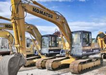 Excavatrice sur chenilles Komatsu PC180LC-3