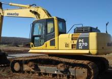 Excavatrice sur chenilles Komatsu PC270LC-6