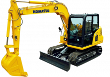 Excavatrice sur chenilles Komatsu PC70-8