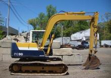 Excavatrice sur chenilles Komatsu PC90-1