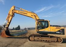 Excavatrice sur chenilles Hyundai R 250 LC 9