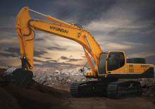 Excavatrice sur chenilles Hyundai R 300NLC-9A