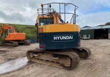 Excavatrice sur chenilles Hyundai R125LCR-9A