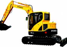 Excavatrice sur chenilles Hyundai R80CR-9A