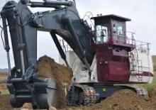 Excavatrice sur chenilles Bucyrus RH120E