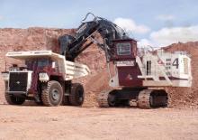 Excavatrice sur chenilles Bucyrus RH200