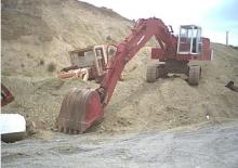 Excavatrice sur chenilles Case Poclain SC 150