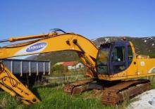 Excavatrice sur chenilles Samsung SE 210 LC-3