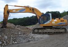 Excavatrice sur chenilles Samsung SE 280 LC-3