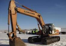 Excavatrice sur chenilles Samsung SE 280 LC