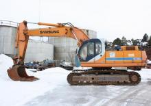 Excavatrice sur chenilles Samsung SE 350 LC