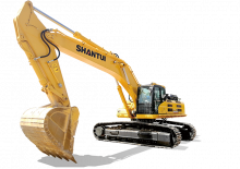 Excavatrice sur chenilles Shantui SE375LCW 