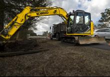 Excavatrice sur chenilles Kobelco SK 75 SR 3