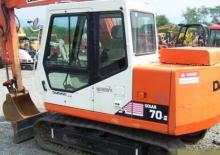 Excavatrice sur chenilles Doosan Solar 70-III