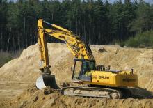Excavatrice sur chenilles Sennebogen SR 28