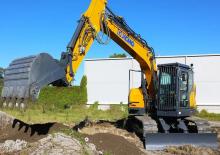 Excavatrice sur chenilles XCMG XE155ECR Double Boom