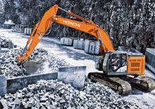 Excavatrice sur chenilles Hitachi ZX345