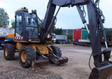 Excavatrice sur pneus Mecalac 14 MXT