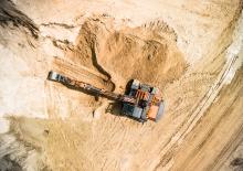 Excavatrice sur pneus Atlas 185 W