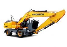 Excavatrice sur pneus Sinomach 215W