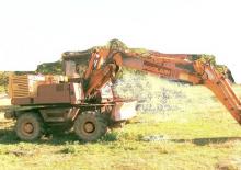 Excavatrice sur pneus Case Poclain 688 B 4A