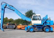 Excavatrice sur pneus Fuchs 714 MU