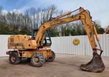 Excavatrice sur pneus Case Poclain 788 P4A