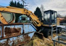 Excavatrice sur pneus Macmoter BW 110
