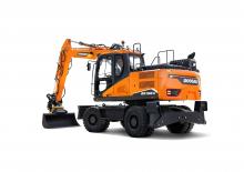 Excavatrice sur pneus Doosan DX160W-7