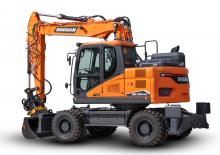 Excavatrice sur pneus Doosan DX165WR-7