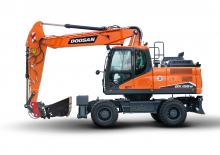 Excavatrice sur pneus Doosan DX190W-7