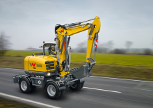 Excavatrice sur pneus Wacker Neuson EW 100