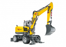 Excavatrice sur pneus Wacker Neuson EW 100