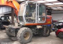 Excavatrice sur pneus Fiat-Hitachi FH 130 W.3
